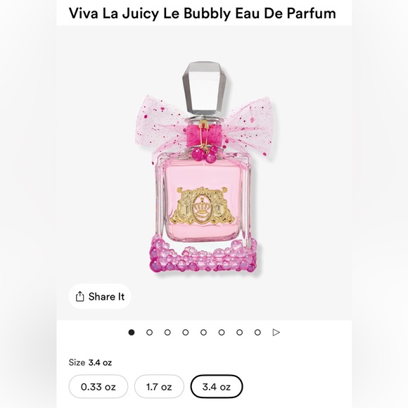 Juicy Couture Pink and Gold Perfume - Picture 2 of 12